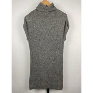 Vince Gray Knit‎ Tunic Cashmere Sleeveless Turtleneck Sweater Top Size S